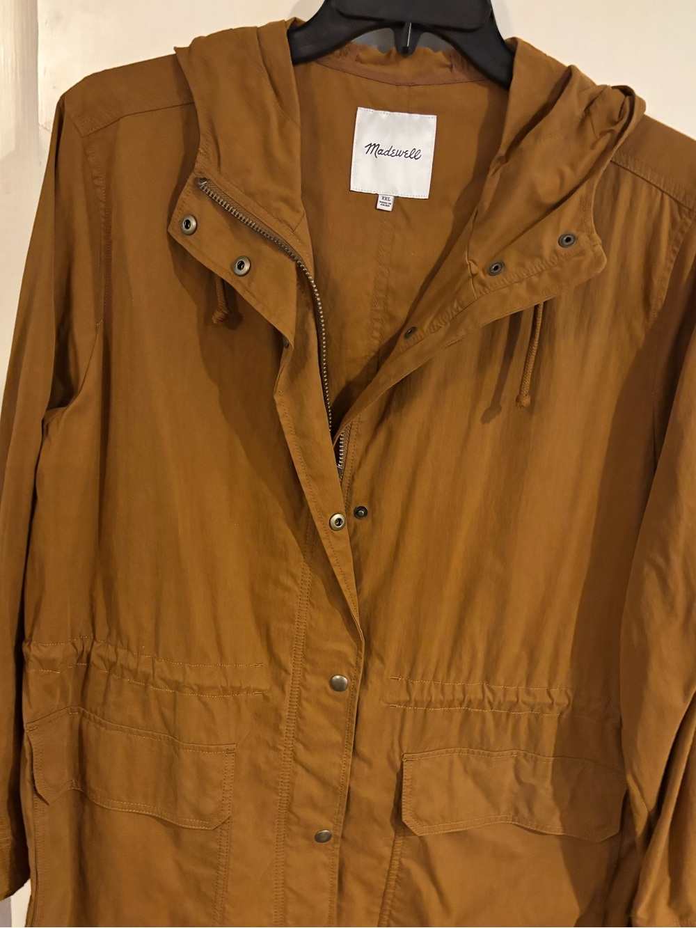 Women’s Madewell Hooded Utility Coat- Plus size XXL